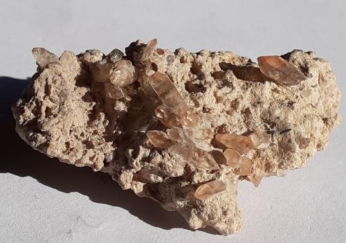 Topaz<br />Tepetate, Municipio Villa de Arriaga, San Luis Potosí, Mexico<br />4,5 x 3 cm<br /> (Author: Volkmar Stingl)