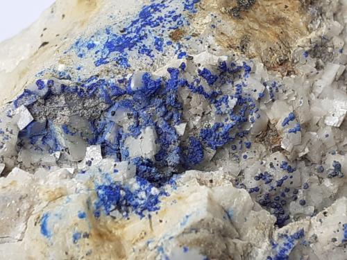 Azurite, Malachite, Quartz, Dolomite, Tetrahedrite<br />Ringenwechsel Mining District, Troi, District Schwaz, Inn Valley, North Tyrol, Tyrol/Tirol, Austria<br />13,5 x 7 cm<br /> (Author: Volkmar Stingl)