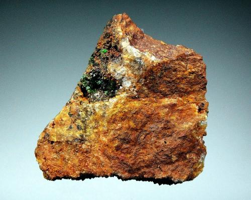 Torbernita<br />Trapero Mine, Cardeña, Comarca Los Pedroches, Córdoba, Andalusia, Spain<br />5 x 4 cm.<br /> (Autor: Antonio P. López)