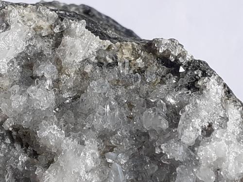 Quartz, Galena<br />Tunnel bypass Landeck, Landeck, Landeck District, North Tyrol, Tyrol/Tirol, Austria<br />2,5 x 2,5 cm<br /> (Author: Volkmar Stingl)
