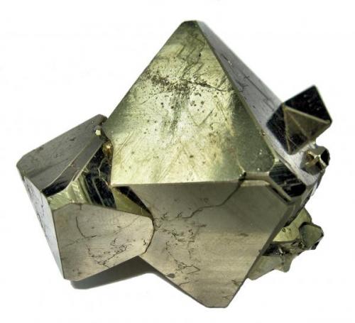 Pyrite
Mina Huanzala, Huallanca, Dos de Mayo, Huánuco, Peru
52 mm x 47 mm x 45 mm (Author: Carles Millan)