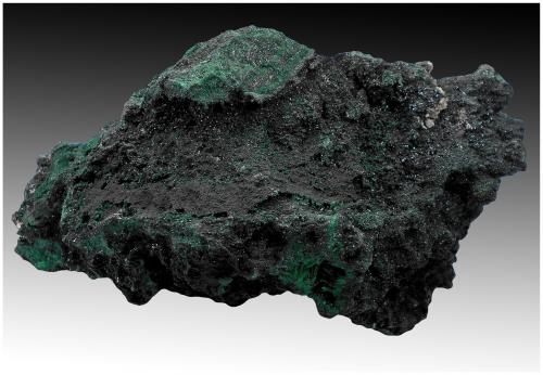 Malachite<br />Mindingi Mine (Mindigi Mine), Swambo, Kambove District, Katanga Copper Crescent, Katanga (Shaba), Democratic Republic of the Congo (Zaire)<br />18 cm x 10 cm x 9 cm<br /> (Author: silvia)