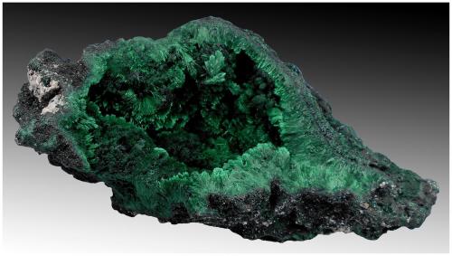 Malachite<br />Mindingi Mine (Mindigi Mine), Swambo, Kambove District, Katanga Copper Crescent, Katanga (Shaba), Democratic Republic of the Congo (Zaire)<br />18 cm x 10 cm x 9 cm<br /> (Author: silvia)