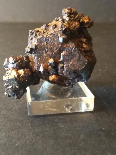 Goethita (pseudomórfica de pirita)<br />Rocca Speron, San Lorenzo, Valdieri, Cuneo Province, Piedmont (Piemonte), Italy<br />46 x 43 mm<br /> (Autor: Sante Celiberti)