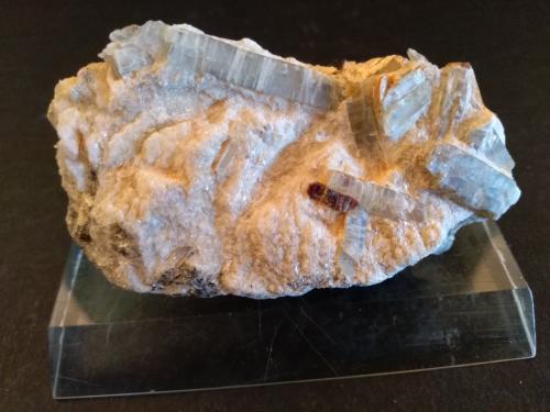 Kyanite, Staurolite<br />Valle Ziller (Zillertal), Tirol Norte, Tirol, Austria<br />71 x 38 mm<br /> (Author: Sante Celiberti)