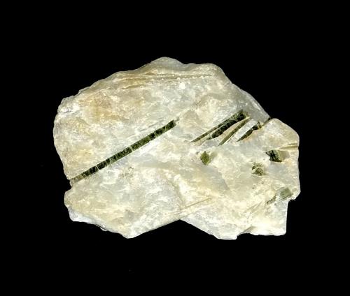 Actinolita<br />Morro da Mina Mine, Conselheiro Lafaiete, Minas Gerais, Brazil<br />7 x 6 x 3 cm<br /> (Autor: Anisio Claudio)