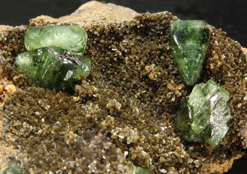 Ludlamite<br />Concesión Cabeça do Cachorro, São Gabriel da Cachoeira, zona Cabeça do Cachorro, Amazonas, Brasil<br />5.2 x 2.7 x 2.2 cm<br /> (Author: Michael Shaw)