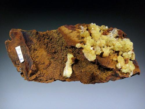 Adamita<br />Ojuela Mine, Mapimí, Municipio Mapimí, Durango, Mexico<br />10 x 5 cm.<br /> (Autor: Antonio P. López)