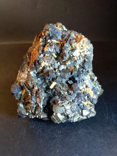 Arsenopyrite, Tennantite Subgroup, Pyrite<br />Julcani Mine, Julcani District, Angaraes Province, Huancavelica Department, Peru<br />67 x 66 mm<br /> (Author: Sante Celiberti)