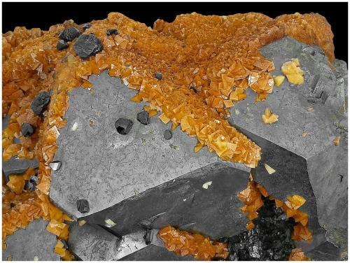 Galena, Siderite, Sphalerite<br />Turt Mine, Turt, Negresti-Oas, Oas Mountains, Satu Mare, Romania<br />15 cm x 12 cm x 4 cm<br /> (Author: silvia)