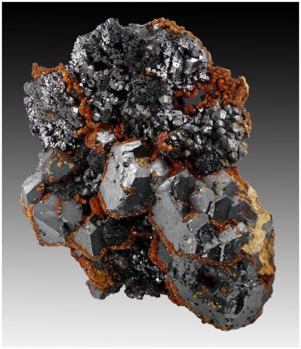 Galena, Siderite, Sphalerite<br />Turt Mine, Turt, Negresti-Oas, Oas Mountains, Satu Mare, Romania<br />15 cm x 12 cm x 4 cm<br /> (Author: silvia)