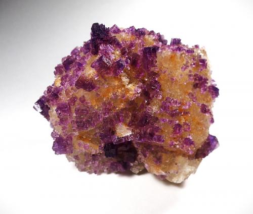 Fluorite<br />Lead Hill mines, Lead Hill, Cave-in-Rock, Cave-in-Rock Sub District, Hardin County, Illinois, USA<br />150 mm x 108 mm<br /> (Author: Don Lum)