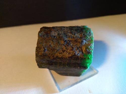 Beryl (variety emerald), Biotite<br />Carnaíba mining district, Campo Formoso ultramafic complex, Pindobaçu, Centro-Norte Baiano, Bahia, Northeast Region, Brazil<br />54 x 40 mm<br /> (Author: Sante Celiberti)