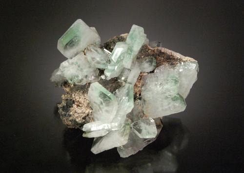 Barite<br />Shangulowé Mine, Kambove District, Katanga Copper Crescent, Katanga (Shaba), Democratic Republic of the Congo (Zaire)<br />6.0 x 3.0 x 3.0 cm<br /> (Author: Michael Shaw)