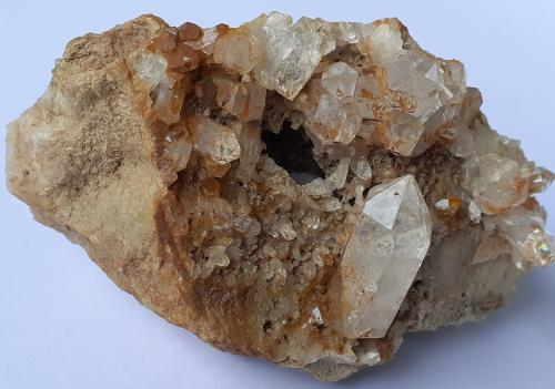 Quartz<br />Idalpe, Ischgl, Landeck District, North Tyrol, Tyrol/Tirol, Austria<br />8 x 4,5 cm<br /> (Author: Volkmar Stingl)