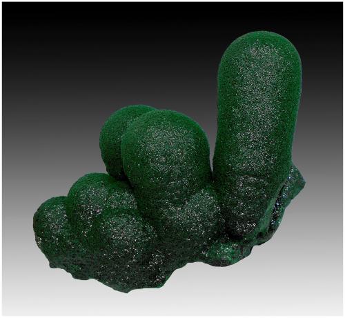 Malachite, Cuprite<br />Musonoi Mine, Kolwezi, Kolwezi District, Lualaba, Katanga Copper Crescent, Katanga (Shaba), Democratic Republic of the Congo (Zaire)<br />10 cm x 8 cm x 6 cm<br /> (Author: silvia)