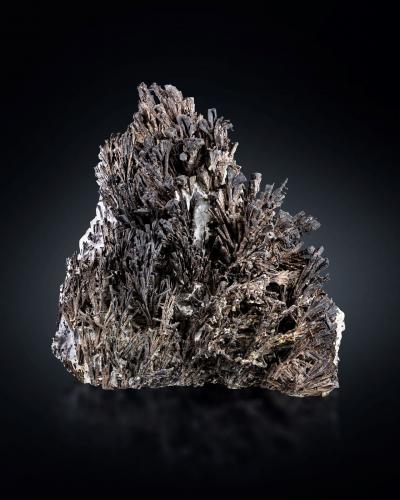 Dyscrasite<br />Bouismas Mine, Agdz, Bou Azzer mining district, Zagora Province, Drâa-Tafilalet Region, Morocco<br />22 x 10 x 22 cm / main crystal: 7.5 cm<br /> (Author: MIM Museum)