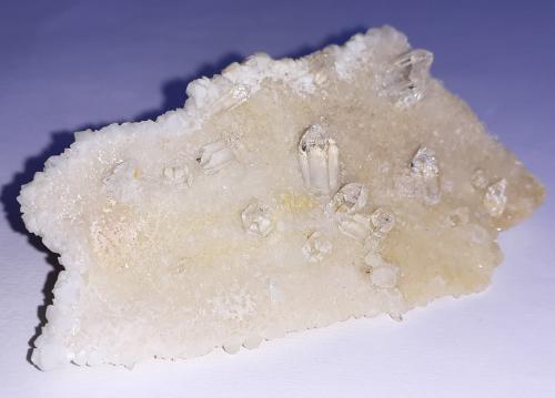 Quartz<br />Crestola Bassa Quarry, Torano Quarrying Basin, Carrara, Apuan Alps, Massa-Carrara Province, Tuscany, Italy<br />7 x 4 cm<br /> (Author: Volkmar Stingl)