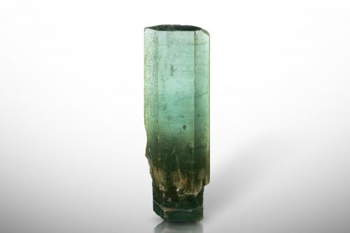 Beryl (variety aquamarine)<br />Lac Alaotra (Lake Alaotra), Ambatondrazaka District, Toamasina Province (Tamatave), Alaotra-Mangoro Region, Madagascar<br />10.5 x 10 x 34.5 cm<br /> (Author: MIM Museum)