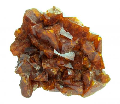 Fluorite<br />Wölsendorf Mining District, Upper Palatinate/Oberpfalz, Bavaria/Bayern, Germany<br />Specimen size 25 x 21 cm, largest crystal 5 cm<br /> (Author: Tobi)