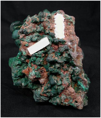 Malachite<br />Burra, Mount Lofty Ranges, South Australia, Australia<br />80 mm x 60 mm x 40 mm<br /> (Author: silvia)