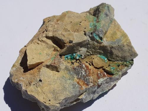 Theisite<br />Gratlspitze, Thierbach, Wildschönau, Kufstein District, Inn Valley, North Tyrol, Tyrol/Tirol, Austria<br />6 x 4,5 cm<br /> (Author: Volkmar Stingl)