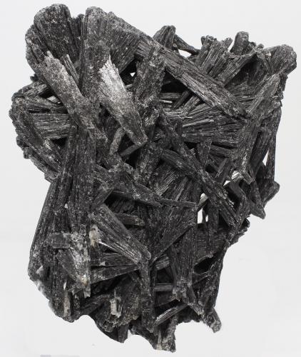 Cianita<br />Ribeirão das Folhas, Minas Novas, Vale do Jequitinhonha, Minas Gerais, Brasil<br />6x8x1.5 cm<br /> (Autor: Luis Edmundo Sánchez Roja)