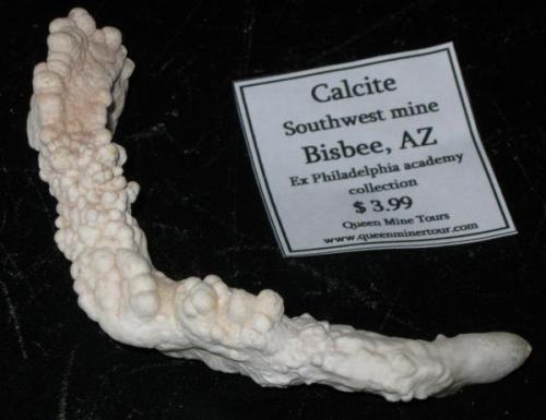 Bisbee calcite, front view (Author: Tracy)