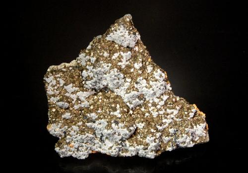 Hutchinsonite, Pyrite, Quartz<br />Quiruvilca Mine (La Libertad Mine), Quiruvilca District, Santiago de Chuco Province, La Libertad Department, Peru<br />9.5 x 8.8 x 2.6 cm<br /> (Author: Michael Shaw)