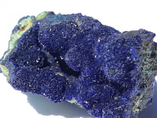 Azurite<br />Bisbee, Warren District, Mule Mountains, Cochise County, Arizona, USA<br />3 x 2 cm<br /> (Author: Volkmar Stingl)