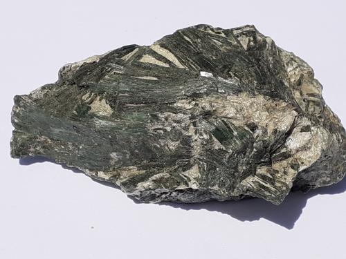 Actinolite, Talc<br />Hennsteige, Zemmgrund, Ziller Valley (Zillertal), North Tyrol, Tyrol/Tirol, Austria<br />8,5 x 5 cm<br /> (Author: Volkmar Stingl)