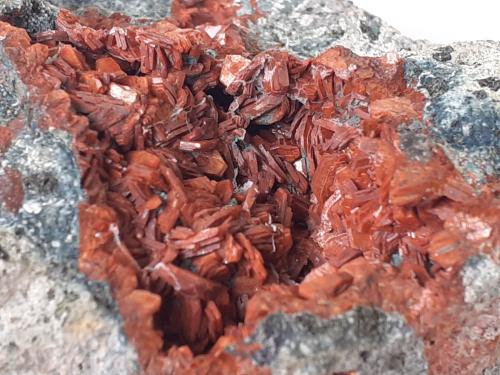 Heulandite<br />Drio le Pale, Buffaure, Moena, Provincia Trento, Trentino-Alto Adige (Trentino-Südtirol), Italia<br />10 x 8 cm<br /> (Author: Volkmar Stingl)