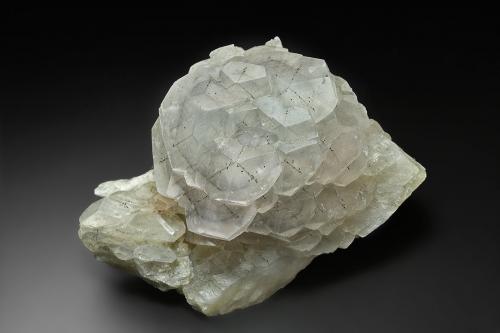 Calcite, Pyrite<br />Freiberg District, Erzgebirgskreis, Saxony/Sachsen, Germany<br />7.4 x 5.8 cm<br /> (Author: am mizunaka)
