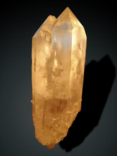 Cuarzo<br />Municipio Bolívar, Vélez Province, Santander Department, Colombia<br />64 mm x 162 mm x 54 mm<br /> (Autor: Firmo Espinar)