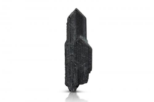 Bismuthinite<br />Mina Tazna (Mina Tazna-Rosario), Cerro Tazna, Distrito Atocha-Quechisla, Provincia Nor Chichas, Departamento Potosí, Bolivia<br />2.5 x 1.5 x 6.5 cm / main crystal: 6.5 cm<br /> (Author: MIM Museum)