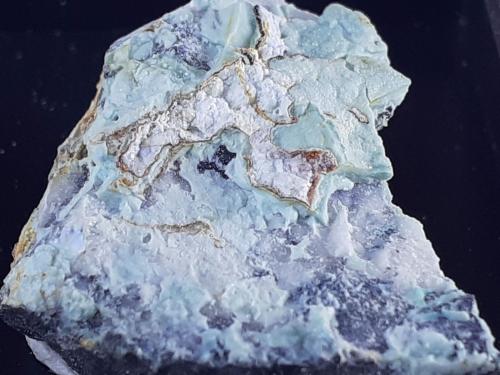 Sasaite<br />Breitenau, Hochlantsch, Distrito Bruck-Mürzzuschla, Estiria/Steiermark, Austria<br />2,5 x 2 cm<br /> (Author: Volkmar Stingl)