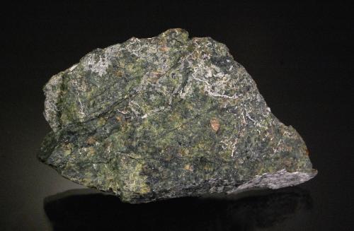 Szaibelyite in Serpentine<br />Stinson Beach, Marin County , California, USA<br />7.1 x 4.4 cm<br /> (Author: Michael Shaw)