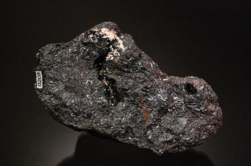 Hausmannite<br />Bengal Mine, Stambaugh, Menominee Iron Range, Iron County, Michigan, USA<br />10.0 x 6.2 cm<br /> (Author: Michael Shaw)