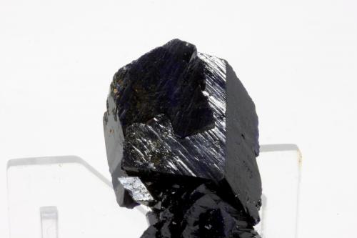 Azurita<br />Labores mineras El Fecht, El Fecht, Oumjrane, Provincia Tinghir, Región Drâa-Tafilalet, Marruecos<br />8,3 x 3,7 x 2,3 cm<br /> (Autor: carles)