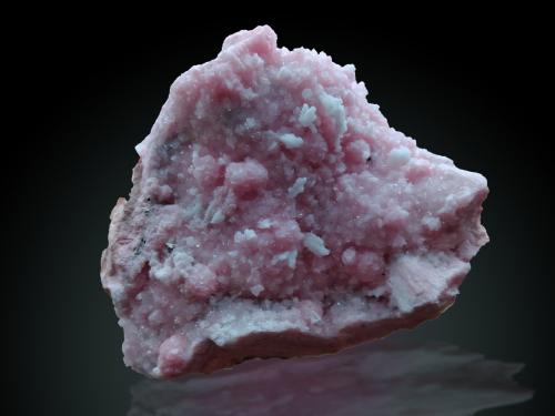 Rhodochrosite, Quartz and Sphalerite<br />Austria Duvas Mine, Morococha District, Yauli Province, Junín Department, Peru<br />78 mm x 62 mm x 55 mm<br /> (Author: Firmo Espinar)