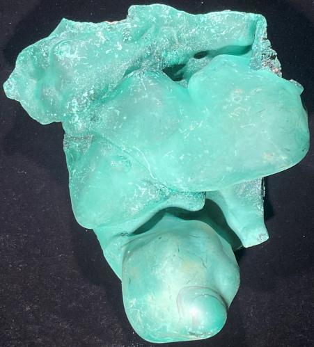 Malachite<br />Lupoto Mine, Kakumba, Kipushi, Katanga Copper Crescent, Katanga (Shaba), Democratic Republic of the Congo (Zaire)<br />275 mm X 245 mm X 117 mm<br /> (Author: Robert Seitz)