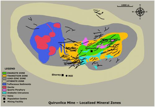 -<br />Quiruvilca Mine (La Libertad Mine), Quiruvilca District, Santiago de Chuco Province, La Libertad Department, Peru<br /><br /> (Author: silvia)