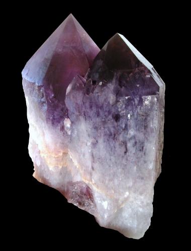 Quartz (variety amethyst)<br />Anahi Mine, La Gaiba District, Sandoval Province, Santa Cruz Department, Bolivia<br />Specimen height 17 cm<br /> (Author: Tobi)