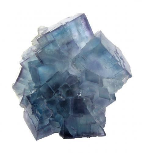 Fluorite<br />La Viesca Mine, La Collada mining area, Huergo, Siero, Comarca Oviedo, Principality of Asturias (Asturias), Spain<br />Specimen size 10,5 cm<br /> (Author: Tobi)