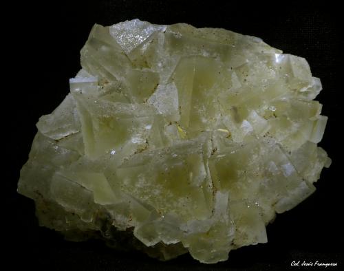 Fluorita.<br />Mina Matagalls (Minas de Sant Marçal), Sant Marçal, Viladrau, Comarca Osona, Gerona / Girona, Cataluña / Catalunya, España<br />58x54 mm.<br /> (Autor: Jesus Franquesa Baucells)
