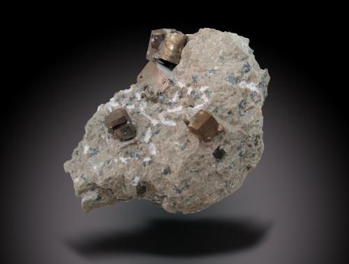 Pyrite<br />Ampliación a Victoria Mine, De Alcarama Range, Navajún, Comarca Cervera, La Rioja, Spain<br />68mm x 62mm x 38mm<br /> (Author: Firmo Espinar)