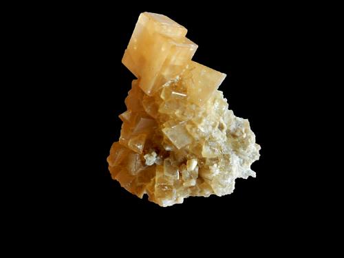 Baryte<br />Châtel-Guyon, Riom, Puy-de-Dôme Department, Auvergne-Rhône-Alpes, France<br />60 mm x 50 mm x 20 mm<br /> (Author: Dany Mabillard)