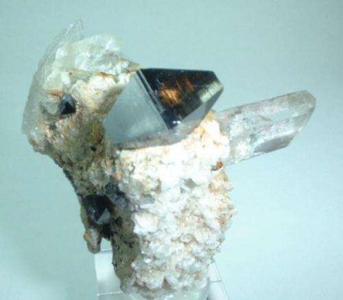 Anatase, quartz
Zard Mts., Raskoh Mts., Balochistan, Pakistan
43 mm x 35 mm (Author: Carles Millan)