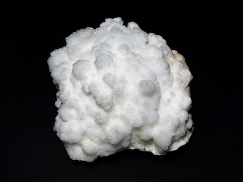 Calcita<br />Minas de Bou Craa, Bu Craa (Bou Craa), Provincia Laâyoune, Región Laâyoune-Boujdour-Sakia El Hamra, Marruecos (Sahara Occidental)<br />8 x 7 cm.<br /> (Autor: Antonio P. López)