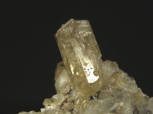 Fluorapatito<br />La Celia, Jumilla, Comarca Altiplano, Región de Murcia (Murcia), España<br />6 x 4 cm.<br /> (Autor: Felipe Abolafia)